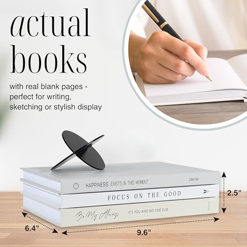 STRONA Book Decor Set – 3 Real Decorative Books for Home Décor, Coffee Table & Bookshelf Styling with Confidence, Designer Books for Decoration - Image 4