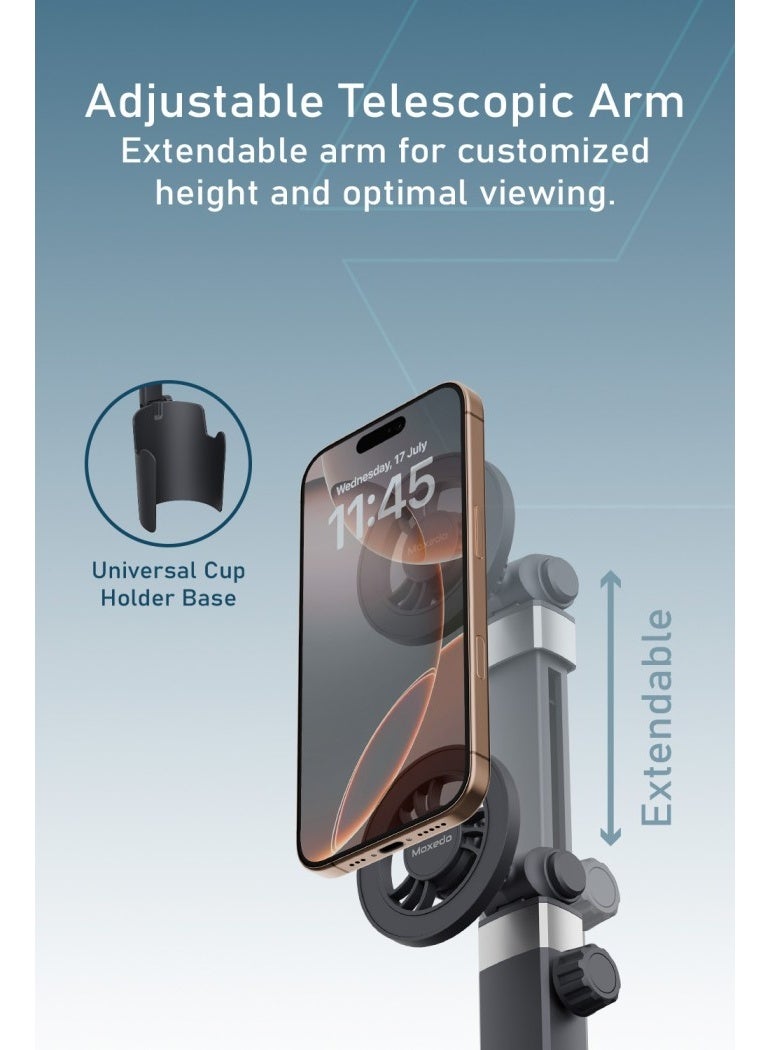 Moxedo حامل الهاتف القابل للتعديل من موكسييدو لحامل أكواب السيارة المتين - Image 2