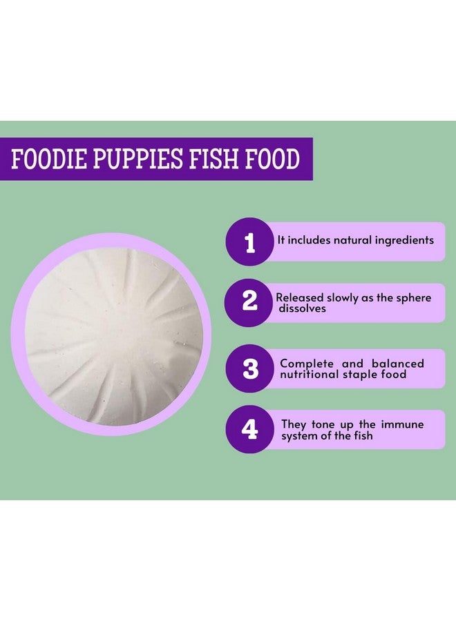 Generic Special Holiday Weekend Fish Food - (Weekend, 10Blocks) | Enriched With Calcium & Vitamin D3 | Slow Dissolving Spheres | Suitable For Tropical Fishes  - Image 5