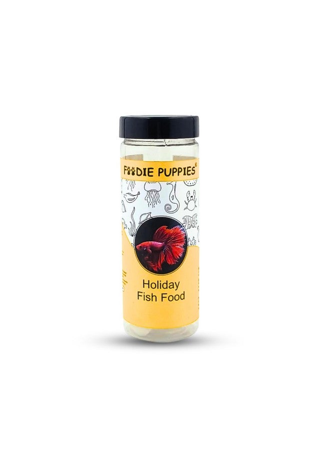 Generic Special Holiday Weekend Fish Food - (Weekend, 10Blocks) | Enriched With Calcium & Vitamin D3 | Slow Dissolving Spheres | Suitable For Tropical Fishes  - Image 1