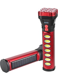 Powermaster HB-707-2 9+4 LED Solar + Rechargeable Flashlight  - Image 2