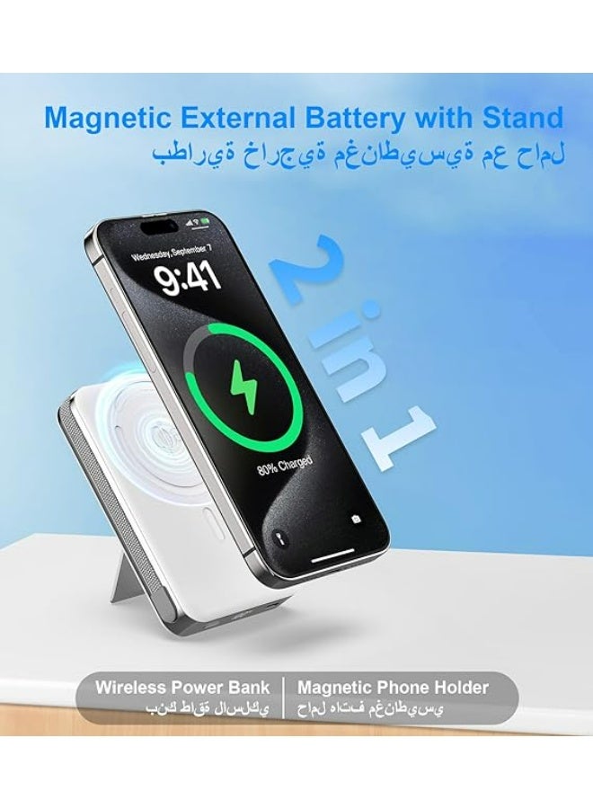 تونوف الشحن السريع بالسلك، شاحن هاتف محمول مع كابل مدمج وحامل - Image 2