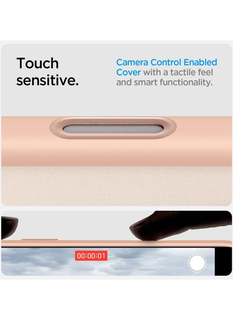 Spigen - Ultra Hybrid MagFit T for iPhone 16 PRO Case Cover [Camera Control Button Cover] with MagSafe (2024) - Frost Rose Titanium - Image 1