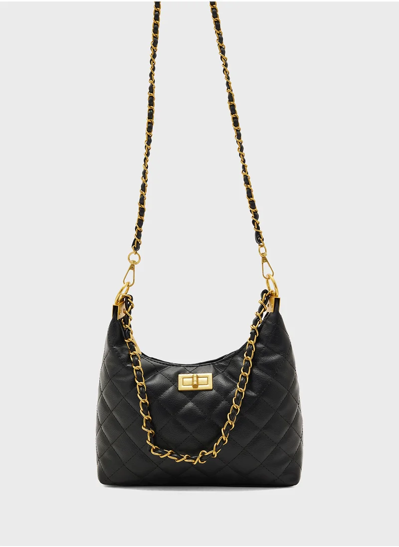 ELLA Quilted Shoulder Bag