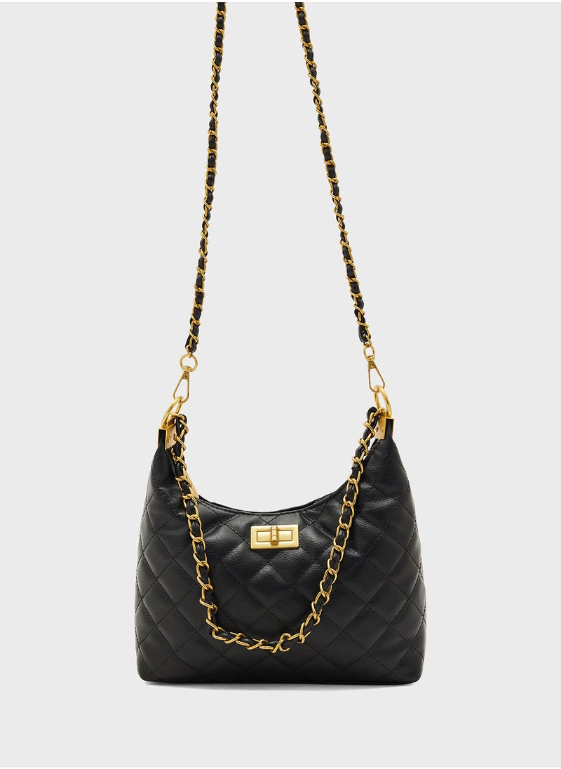 ELLA Quilted Shoulder Bag  - Image 1