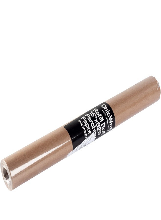 ChicWrap Culinary Parchment Paper Refill Roll - 15" x 66', 82 Sq Ft - Professional Grade Parchment for all standard Parchment Dispensers - Cooking and Baking - Kosher Certified - Image 2