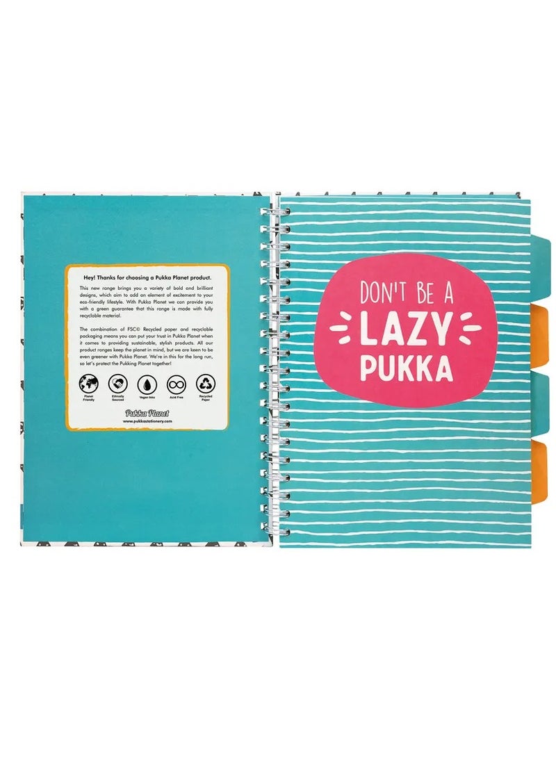 Pukka Pad B5 Size Project Notebook With Four Divisions - Image 2