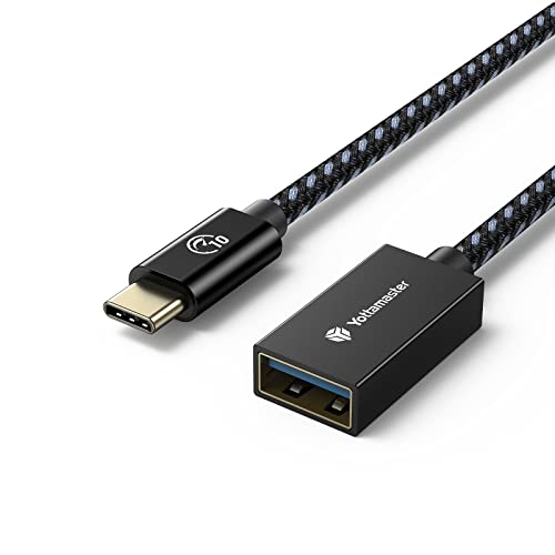 Yottamaster USB-C Male to USB-A Female Adapter Cable OTG - 10Gbps for Phone, Laptop, Tablet & Switch - 1m/3.3ft - Image 1