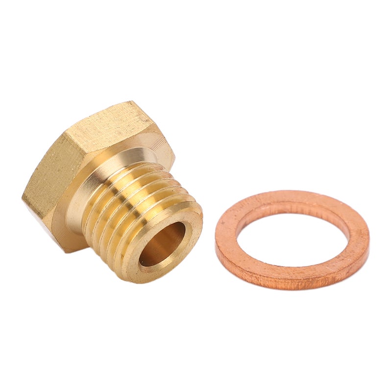 Pressure Temperature Gauge Sender Adapter 1/8in NPT to M14x1.5 Male Universal for Car - Image 4