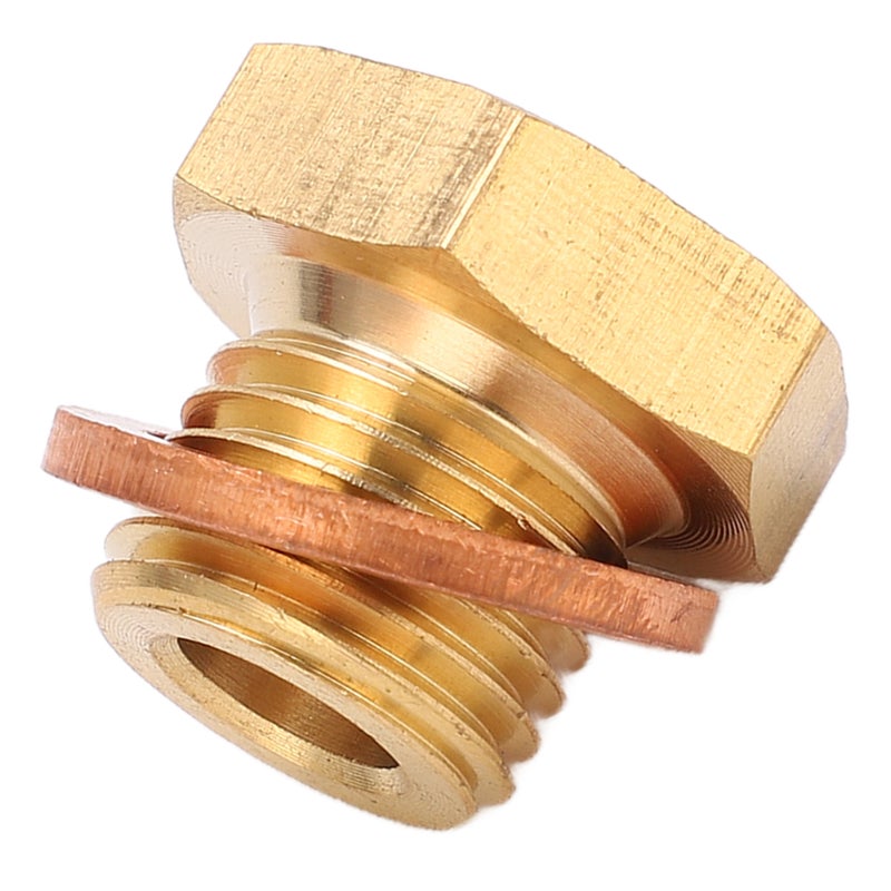 Pressure Temperature Gauge Sender Adapter 1/8in NPT to M14x1.5 Male Universal for Car - Image 2
