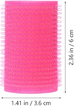 Minkissy 8pcs Sponge Hair Curlers Foam Hair Styling Curlers Soft Hair Rollers Professional Hair Beauty Tools for Women Girls Pink - Image 2