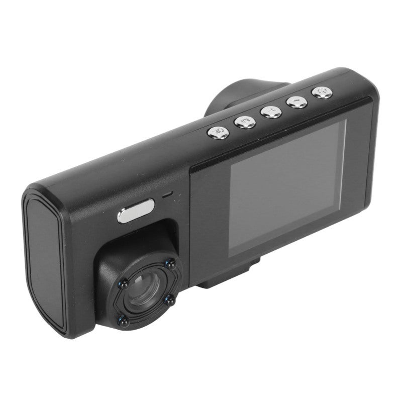 Dash Camera: 2in LCD Screen, 170 Degree Wide Angle, 3 Lens HD Video Recording - Automatic Switch, IR Night Vision, G Sensor Emergency Saving for Car Driving Safety - Image 4