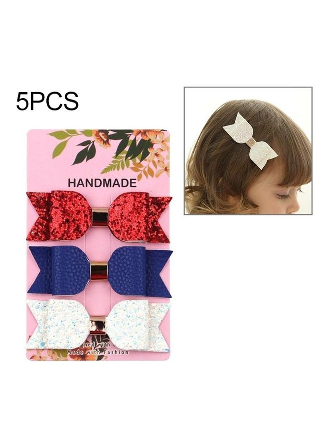 نيبمينينت طقم دبابيس شعر للأطفال مكون من 5 قطع متعدد الألوان - Image 1