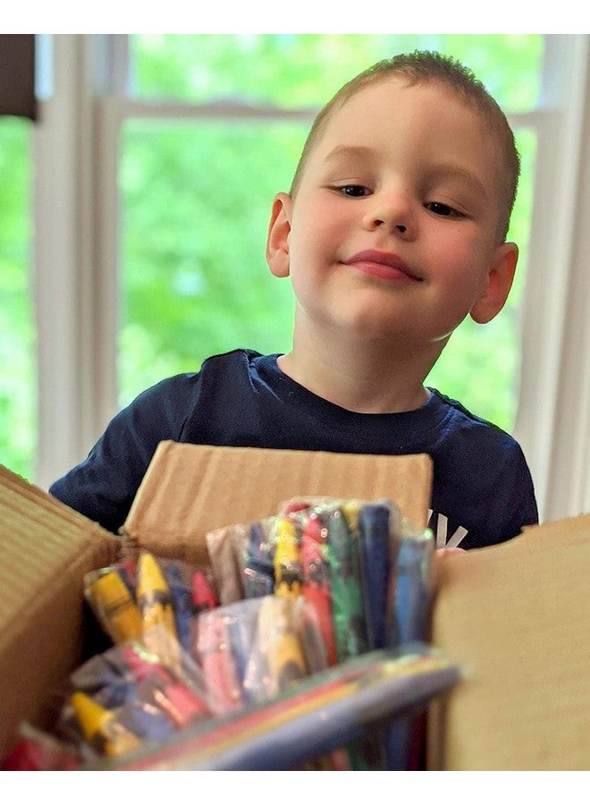 CrayonKing 150 Sets of 4-Packs (600 Bulk Crayons) - Non-Toxic, Individually Wrapped, Perfect for Parties, Restaurants, Classrooms & More - Image 4