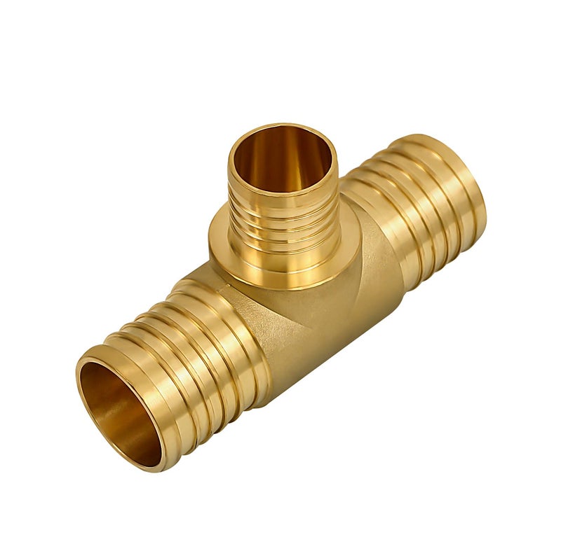Supply Giant توريد تجهيزات أنابيب Qysu1112-Om Pex Barb العملاقة للتقليل من النحاس 1 بوصة × 1 بوصة × 1/2 بوصة - Image 1