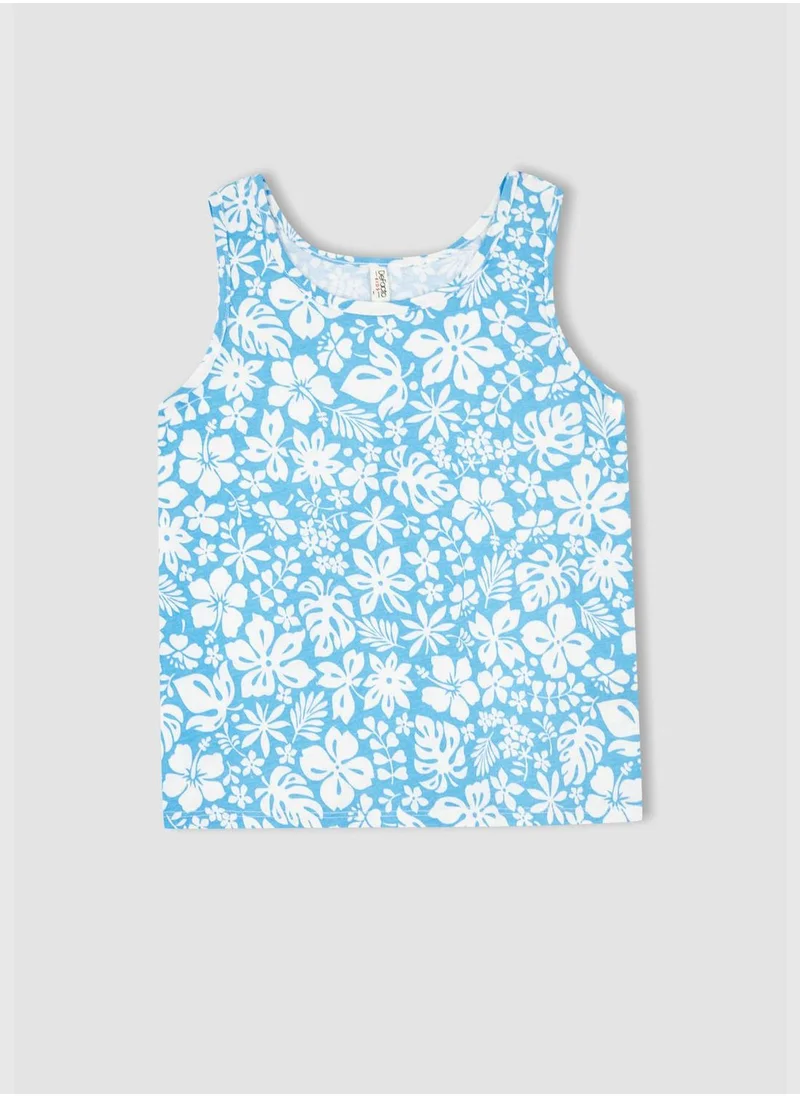 DeFacto Regular Fit Batik Print Vest