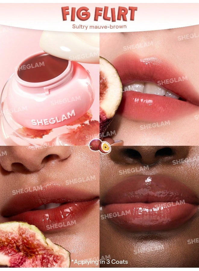 SHEGLAM Hydra Jelly Pocket Lip Jam- Fig Flirt - Image 2