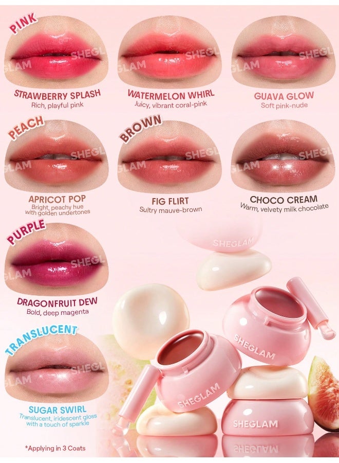 SHEGLAM Hydra Jelly Pocket Lip Jam- Fig Flirt - Image 4