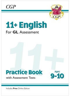 New 11+ GL English Practice Book & Assessment Tests - Ages 9-10 (with Online Edition) (CGP 11+ GL)  - Image 1