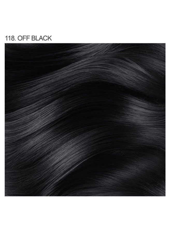Adore Semi Permanent Hair Color #118 Off Black 4 Fl Oz (2 Pack) - Image 3