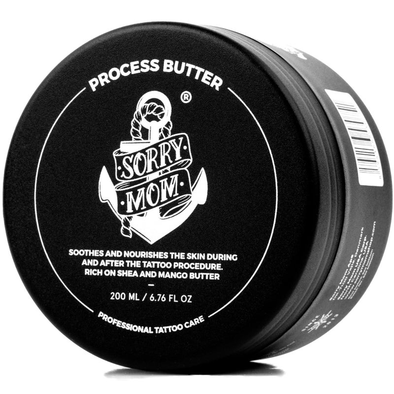 Sorry Mom Tattoo Butter - Soothing Tattoo Balm - Process Tattoo Glide for Before, During & Tattoo Aftercare - Tattoo Ointment & Aftercare Tattoo Cream - Tattoo Healing Cream - Tattoo Brightener 6.76oz - Image 2