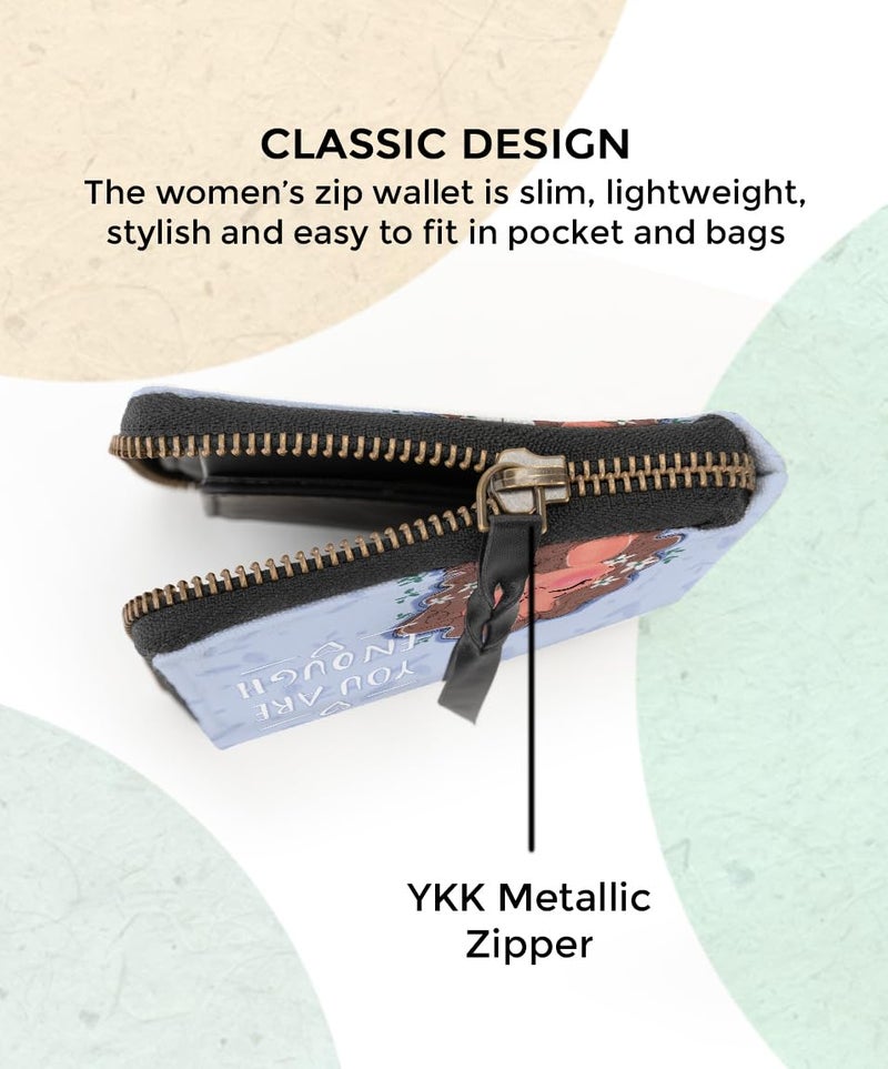 Kalankit Wallet for Woman | Ladies Small Bi-Fold Purse for Women, Slim Card Holder for Daily Use, Compact Pocket Purse | Cute Wallet for Girls | Gift for Teenage Girls - Image 5