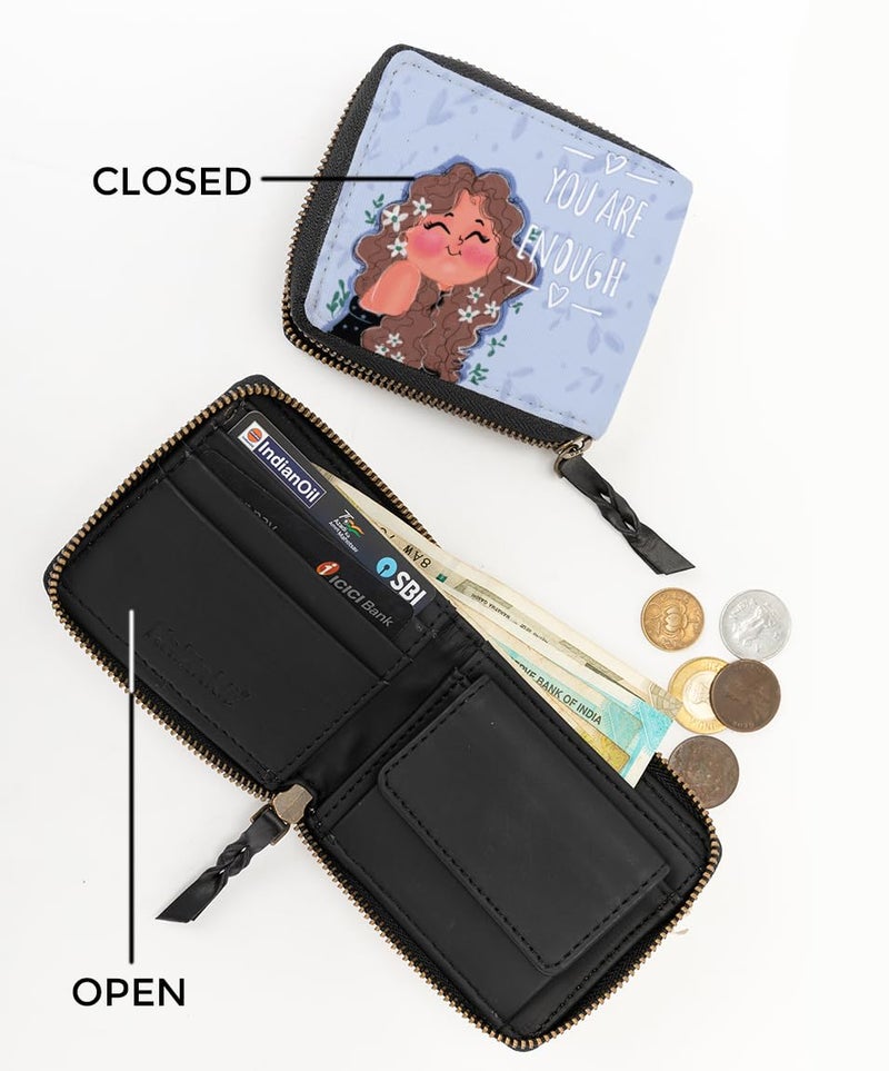 Kalankit Wallet for Woman | Ladies Small Bi-Fold Purse for Women, Slim Card Holder for Daily Use, Compact Pocket Purse | Cute Wallet for Girls | Gift for Teenage Girls - Image 3