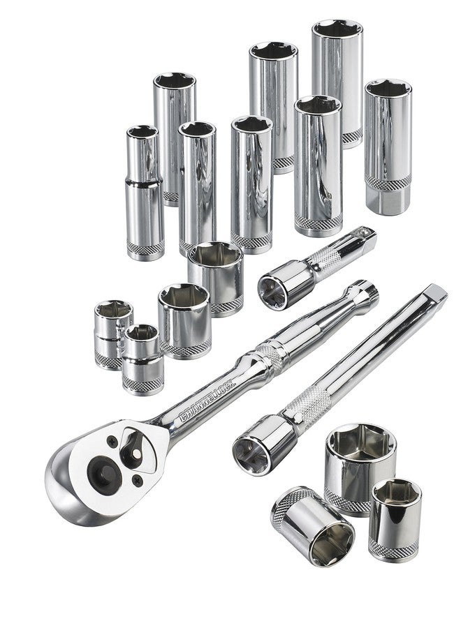 Channellock 38181 3/8" Drive Standard Socket set, 18 Piece - Image 4
