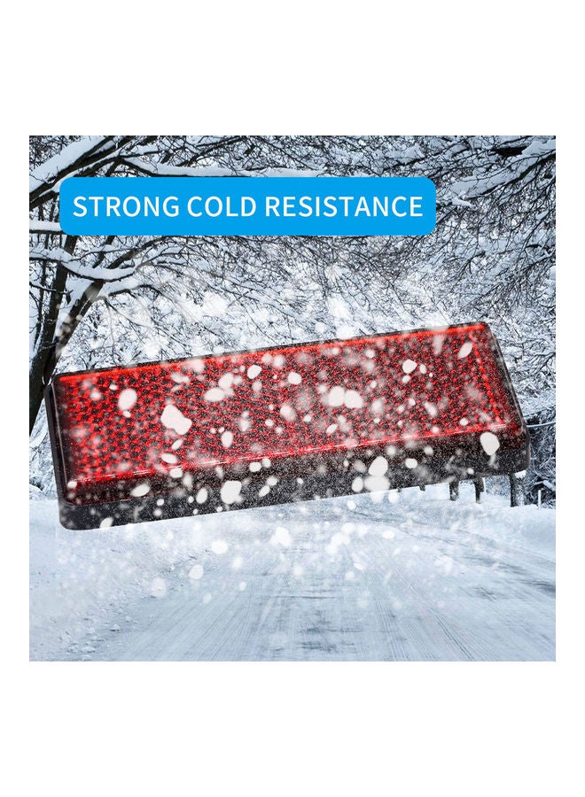 Loquat 10-Piece Rectangular Adhesive Rear Reflector - Image 5