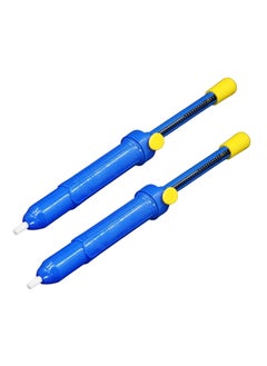 2 Pcs Solder Sucker Desoldering Pump, 13" Manual Solder Removal Tool for Through-Hole Desoldering with Strong Vacuum Suction