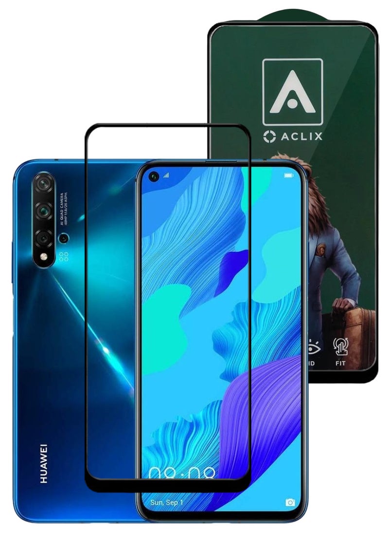ACLIX Antistatic ESD Dustproof Premium Quality High Definition Tempered Glass Screen Protector Designed For Huawei nova 5T - Image 1