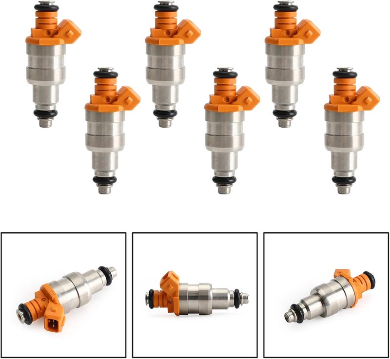 Frezon 6Pcs Fuel Injectors for Jeep Cherokee, Comanche, Grand Cherokee, and Wrangler I6 4.0L (1987-1998) - Image 3