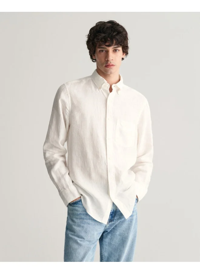 غانت Gant Regular Fit Linen Shirt