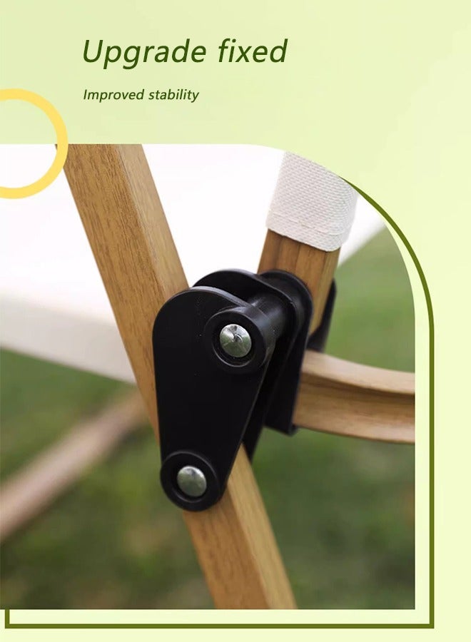 Occuwzz 1 Piece Portable Folding Chair Aluminum Alloy Outdoor Camping Chair Free Installation Beach Chair Suitable for Camping and Hiking Medium Size 52*43*62cm - Image 4