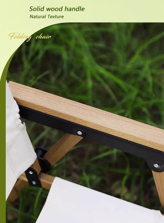 Occuwzz 1 Piece Portable Folding Chair Aluminum Alloy Outdoor Camping Chair Free Installation Beach Chair Suitable for Camping and Hiking Medium Size 52*43*62cm - Image 5