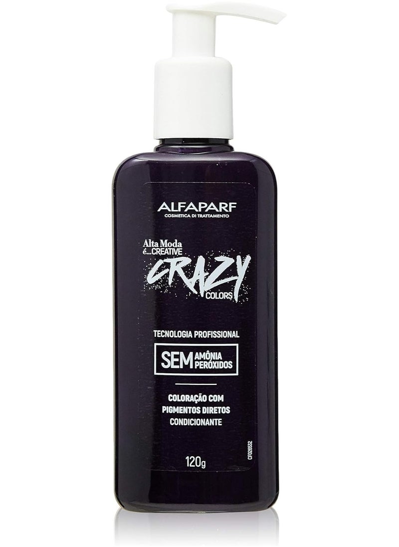 ALFAPARF MILANO Alta Moda Creative Crazy Colors Dark Violet 120g  - Image 3