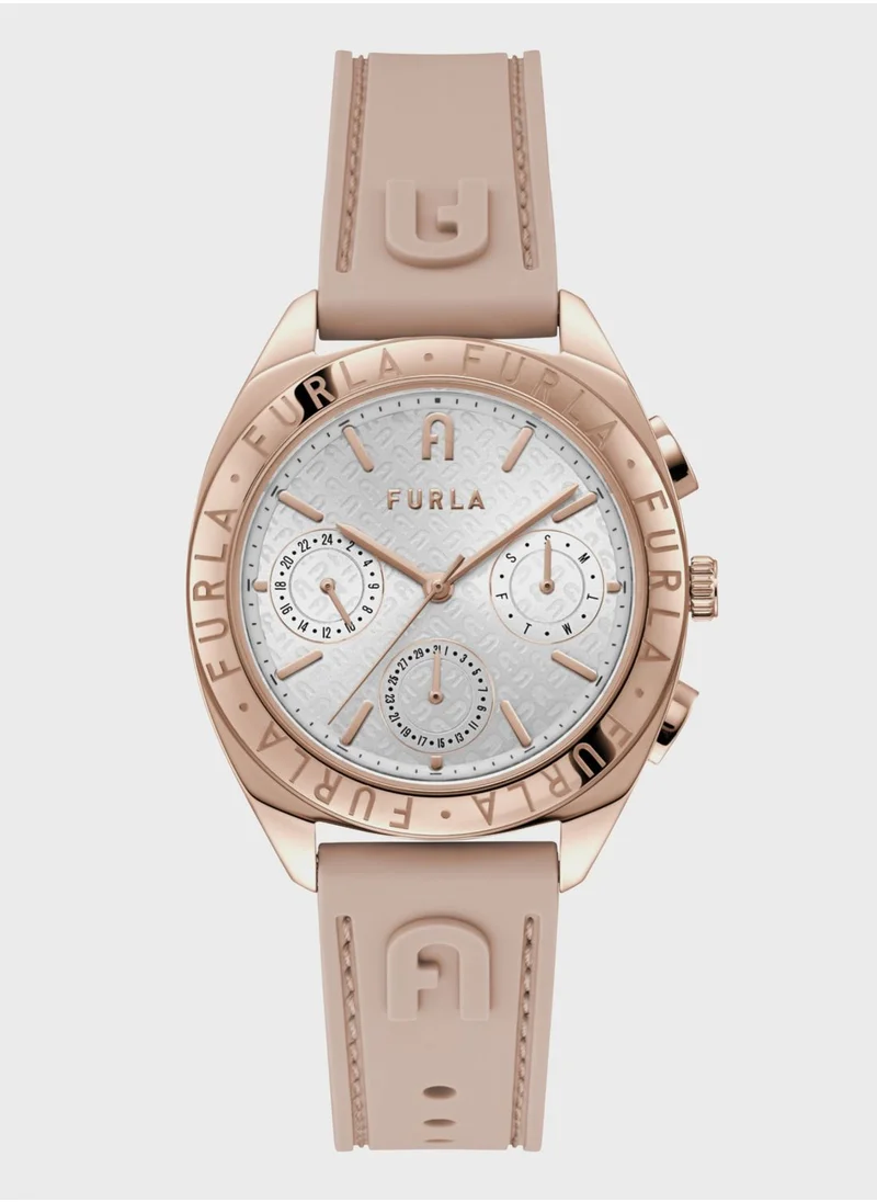 فورلا Furla Silicone Strap Analog Watch