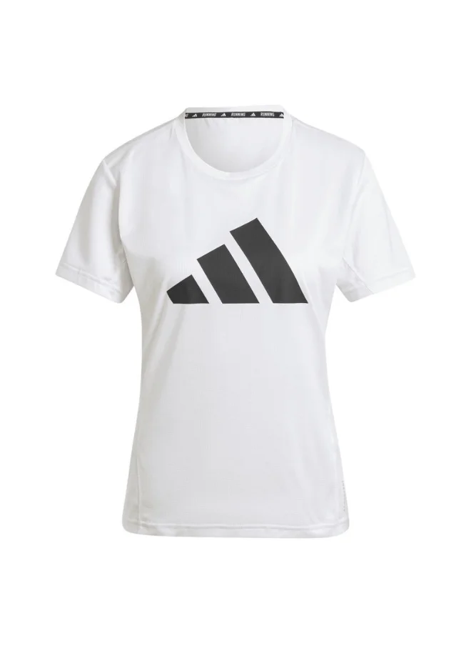 adidas Originals adidas RUN IT TEE White Running T-SHIRTS for Women - 2XS