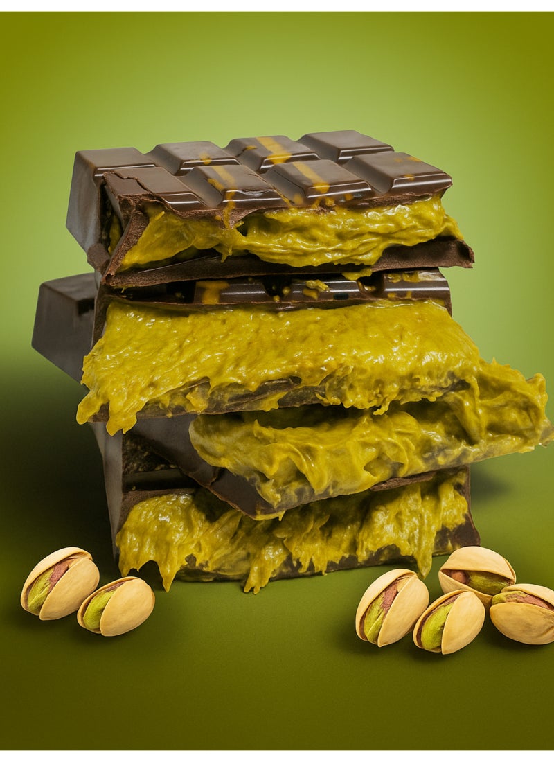 The Big Daddy بار كنافة الفستق الكبير في الشوكولاتة الداكنة - Image 3
