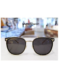 Full Rim Oval Unisex Sunglass - SF922SK 017 - Lens Size: 57 mm - Black with Gold - pzsku/Z44B9A55C5F619F6FA778Z/45/_/1733824771/4c79aeeb-a8e8-4ef6-8b86-7ec13c46bff3