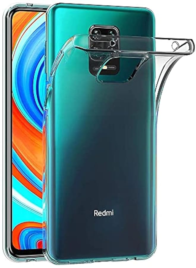 MaiJin Case For Xiaomi Mi Redmi Note 9S And Redmi Note9 Pro And Redmi Note 9 Pro Max 6.67 Inch Soft Tpu Rubber Gel Bumper Transparent Back Cover - Image 1