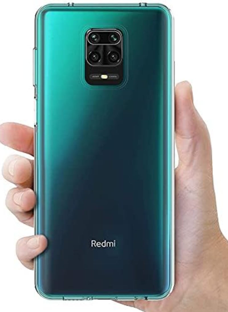 MaiJin Case For Xiaomi Mi Redmi Note 9S And Redmi Note9 Pro And Redmi Note 9 Pro Max 6.67 Inch Soft Tpu Rubber Gel Bumper Transparent Back Cover - Image 2