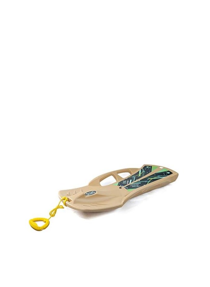 DLC Reinforced Plastic Sand Ski Skate Board with a Rope  - Image 2
