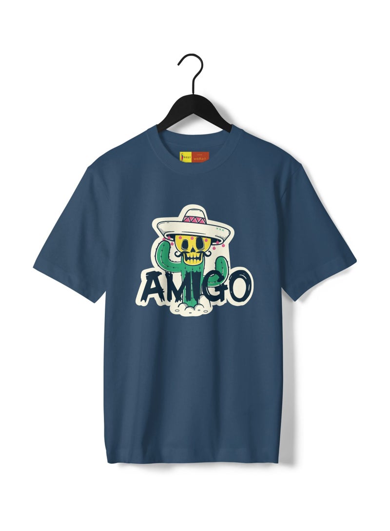 T-Shirt Mexican Skull Oversize Unisex