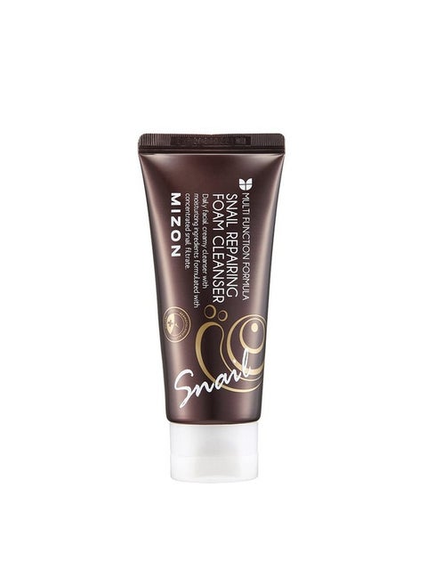 Snail Repairing Foam Cleanser, Korean Snail Face Wash, Mild And Soft Face Cleanser For Pores And Blackheads, Moisturizing Formula With Snail Filtrate And Soft Bubbles 2.02 Fl Oz.