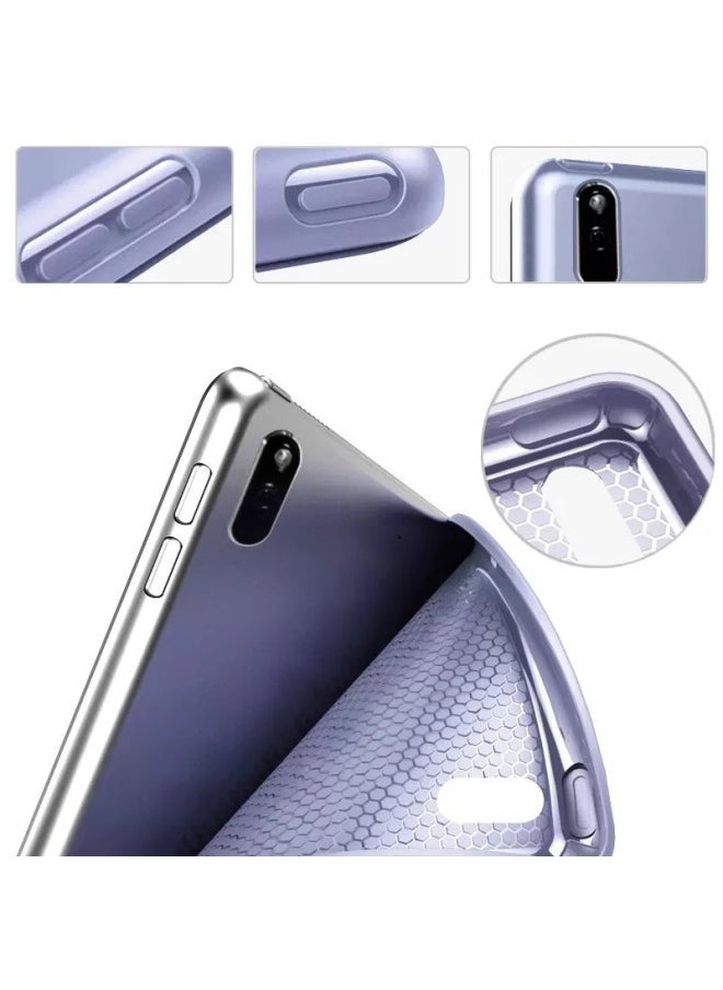 Generic - Suitable For 2024 Huawei Matepad11s Protective Case 11 Silicone Pro 10.8inch Mate10.4 Tablet Case-Color:Mysterious Black √ Honeycomb Silicone Soft Shell-Applicable Models:Huawei MatePad 11 (2023 Mod - Image 1