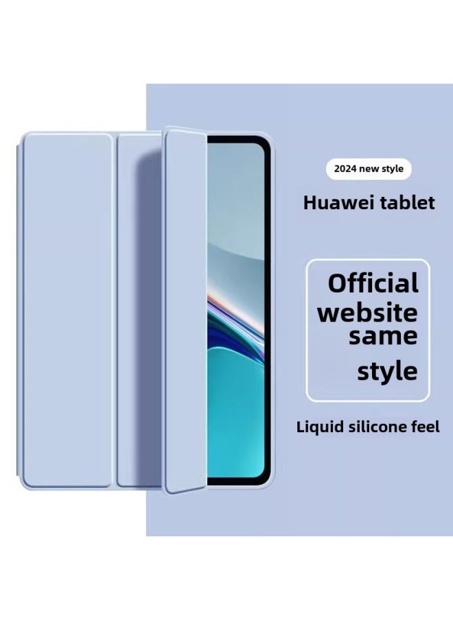 Generic - Suitable For 2024 Huawei Matepad11s Protective Case 11 Silicone Pro 10.8inch Mate10.4 Tablet Case-Color:Mysterious Black √ Honeycomb Silicone Soft Shell-Applicable Models:Huawei MatePad 11 (2023 Mod - Image 1