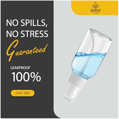 Bar5F 2.5-Ounce Small Spray Bottle Travel Size Fine Mist Mini Empty Spray Bottles Leak Proof for Toners, Face and Hair Mist - Image 3