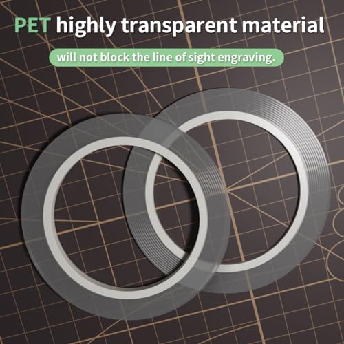 stedi Hobby Model Craft Tool Carving Cutting Masking Tape, Scribing Tape,Scribing line, for Engraved,Panel line,Resin,Scale Model,3mmx33m+6mm*33m(2pcs) - Image 5