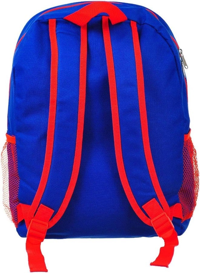 Ruz Disney Cars Kid's 16 Inch Backpack With Removable Lunch Box Set Lightning Mcqueen School, Large - Image 2